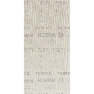 Bosch Mallas De Lija Expert M480 Para Lijadoras Orbitales De 115 X 230 Mm. Del Grano 80 Tama&ntilde;o Del Grano 220 Unidad De Embalaje 50 Unidades - Bosch