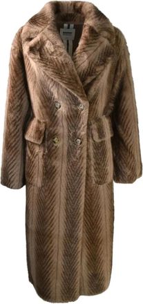 s.w.o.r.d double-breasted flap-pocket coat - Neutrals