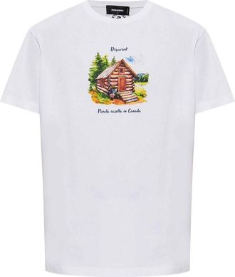 Dsquared2 Little House In Canada T-Shirt