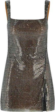 Self Portrait Kurzes Selbstportr&auml;tkleid mit Strasssteinen