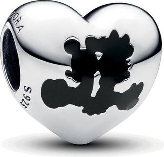Pandora Disney Mickey Mouse & Minnie Mouse Heart Charm