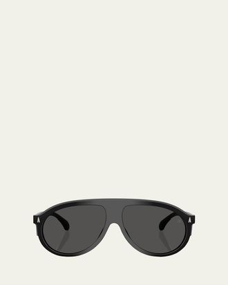 Moncler Mens ME6001 Aviator Sunglasses