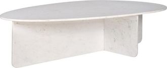 Richmond Interiors Grosser Design Couchtisch Brandon aus Marmor 170 x 95 cm