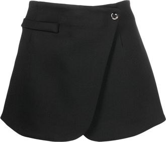 Coperni tailored mini skirt - women - Polyester/Viscose/Spandex/Elastane/Viscose/Cupro - 42 - Black