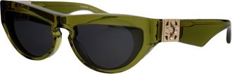 Burberry Womens Sunglasses Green Acetate