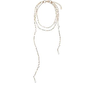 Max Mara Necklaces, female, White, Size: ONE SIZE Certo Necklace