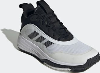 adidas Basketballschuh ADIDAS SPORTSWEAR OWN THE GAME 3, Herren, Gr. 42,5, schwarz-weiss (cloud wei&szlig;, core schwarz, core schwarz), Synthetik, Textil, Schuhe 