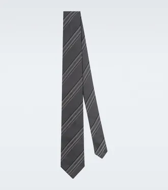 Brunello Cucinelli Striped silk tie