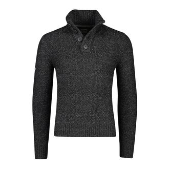 Superdry Heren, Truien, Zwart, Maat: 3XL Acryl