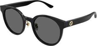 Gucci Gg 1339Sk Zonnebril - Dames - Zonnebrillen - Zwart - 54 MM - Accessoires