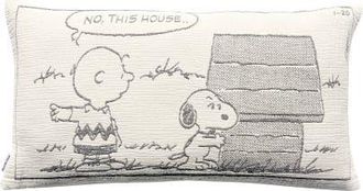 Maison Deux Peanuts Cushion Cover in Black /White at Nordstrom, Size 2Ft 0In X 2Ft 0In