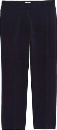 Ines De La Fressange Broeken, Dames, Blauw, M, Wol, Audrey Broeken