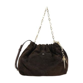 BA&SH Dames, Tassen, Bruin, Maat: ONE Size Su&egrave;de