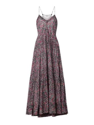 Isabel Marant Sabba Robe Crushed Berry