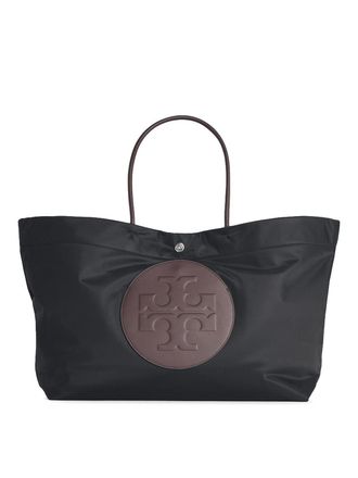 Tory Burch Large Black Polyamide Bag