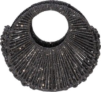Hibourama Bags Jaya Rainbow Hematite Fan-Shaped Shoulder Bag