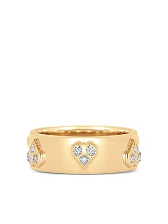 Sara Weinstock Anello Honey Comb con diamanti - Oro