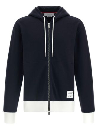 Thom Browne Mens 4 Bar Insert Hoodie