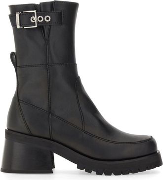 Ganni Buckle Boot-Donna