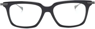 Dita Eyewear DLX425 square-frame glasses - unisex - Acetate - One Size - Silver