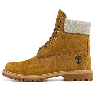 Timberland Heritage EK+ 6 Inch Waterproof Boot Dark Wheat Nubuck A2H3PW