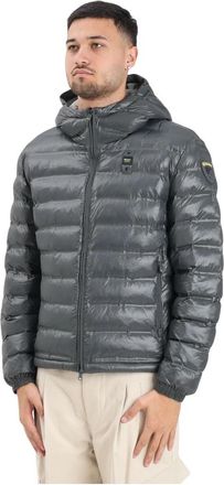 Blauer Piumino Charles - Heren - Winterjassen - Grijs - 2XL - Jassen