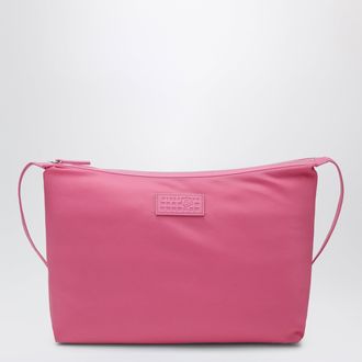 Maison Margiela Numeric crossbody bag in nylon, carmine rose