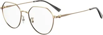 Moschino Ladies Black Geometric Eyeglass Frames MOS564/F 0J5G00