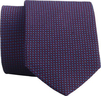 Bexley Cravate Soie Micro Motif