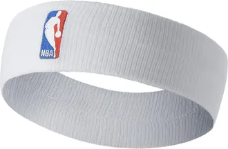Nike Unisex NBA Headband in White | NKN02-100