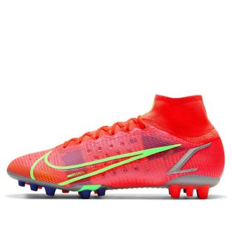 Nike Mercurial Superfly 8 Elite AG Artificial Grass Red Neon Green CV0956-600