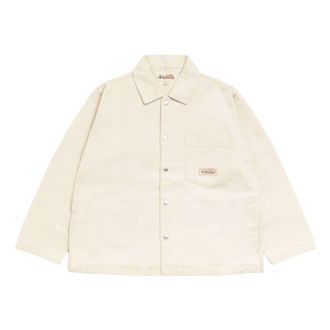 St&uuml;ssy Canvas Work Overshirt Bone 1110395-BONE