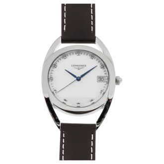 Longines Equestrian Watch - Dames - Horloges - Bruin - ONE Size - Leer - Accessoires