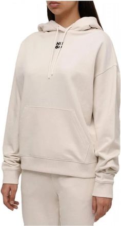 HUGO BOSS Donna, Felpe, Beige, L, new