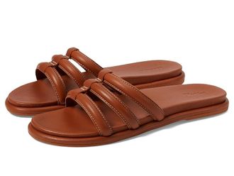 Olukai Tiare Slide Womens Shoes Fox/Fox : 10 B - Medium, Leather