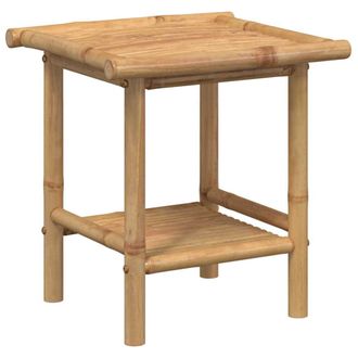 vidaXL Mesa De Centro De Bamb&uacute; 45x45x45 Cm Vidaxl