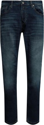 Replay Herenjeans van Grover met rechte pijpen (Donkerblauw)
