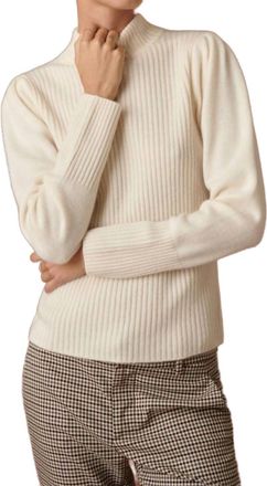 Maison Montagut Carene Cashmere Sweater In Off White