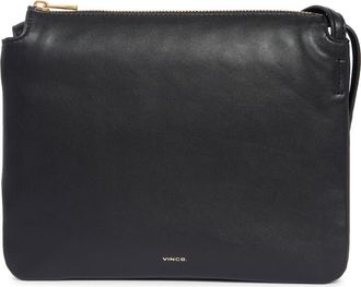 Vince Sammi Triple Compartment Swing Crossbody Bag in Black at Nordstrom Rack
