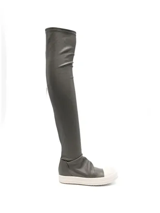 Rick Owens Overknee-Stiefel aus Leder