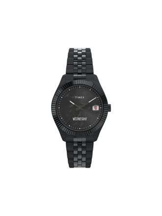Timex x Wednesday Legacy 36mm - men - glass/stainless steel - One Size - Black
