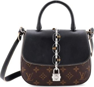 Louis Vuitton Chain It Handbag Monogram Canvas with Leather PM shoulder bag - Bruin