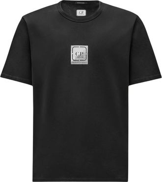 C.P. Company C.p. Company - Metropolis Series T-shirt - Heren - Tops - Zwart - Maat: M Katoen