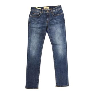 PT01 Pt01, Heren, Jeans, Blauw, Maat: W36 Katoen