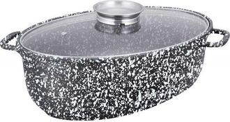 OEM Bandeja De Cer&aacute;mica Para Asar 38 Cm Con Tapa Klausberg Kb-7366