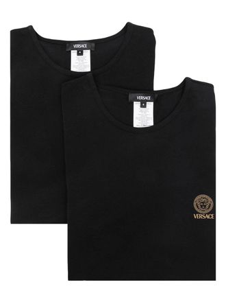 Versace T -shirt met Medusa -print