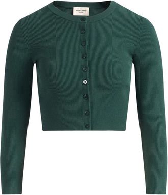 Max Mara Wkdtennis Vest - Dames - Vesten - Groen - L - Polyester - Truien & Vesten