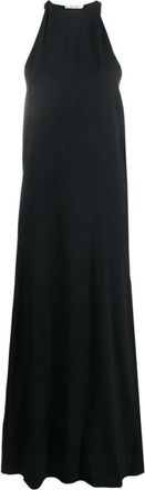 Gauch&egrave;re Maxi jurk met gedrapeerde details en zonder mouwen - Dames - Maxi kleedjes - Zwart - XS - Kleedjes