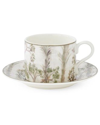 Spode Kit Kemp Tall Trees Teacup & Saucer