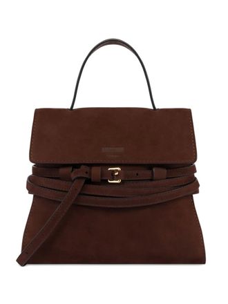 Moschino Tie Me tote bag - Marrone